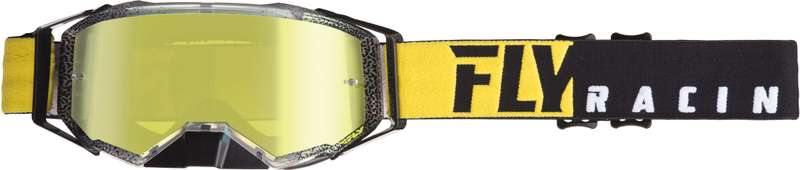 Fly Zone Pro Black/Yellow/Gold Mirror Goggle