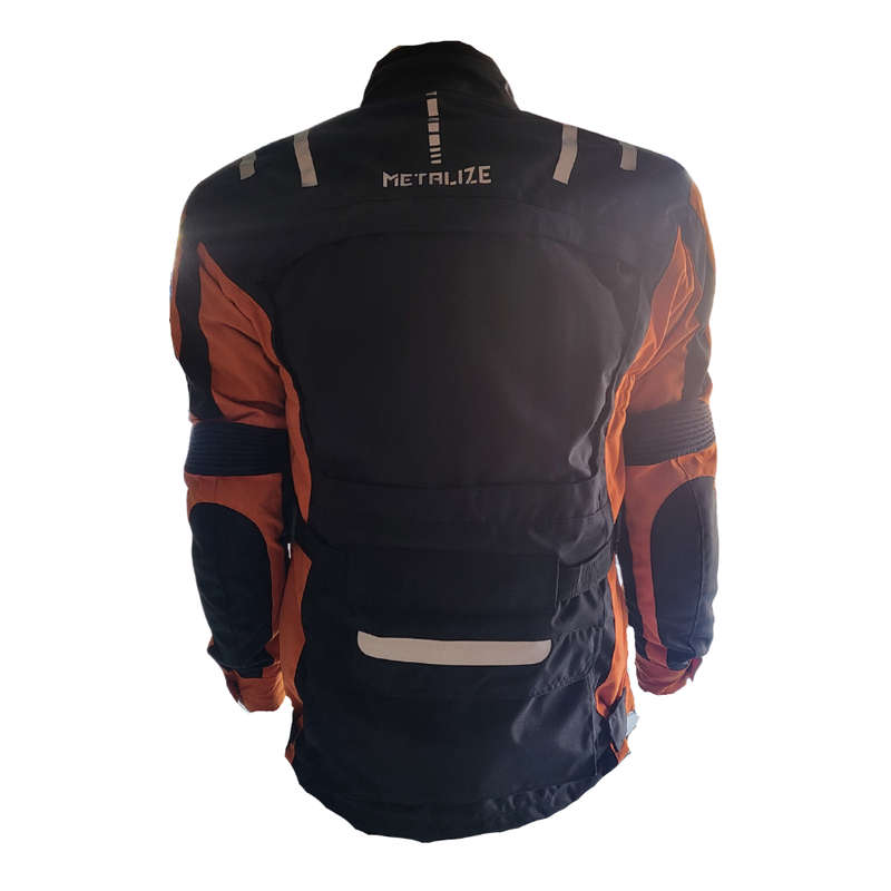 Metalize Textile 422 Black/Orange Jacket