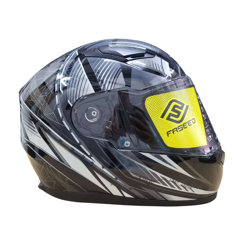 Faseed FS-816 ZXH Gloss Black Helmet
