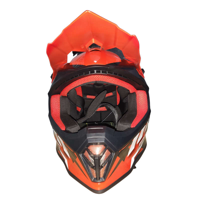 Faseed 608 Kids Red/White/Black Helmet