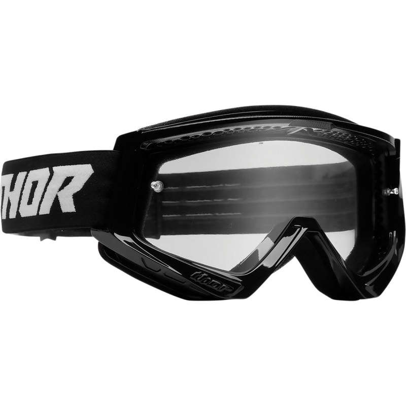 Thor Kids Combat Racer Black/White Goggle