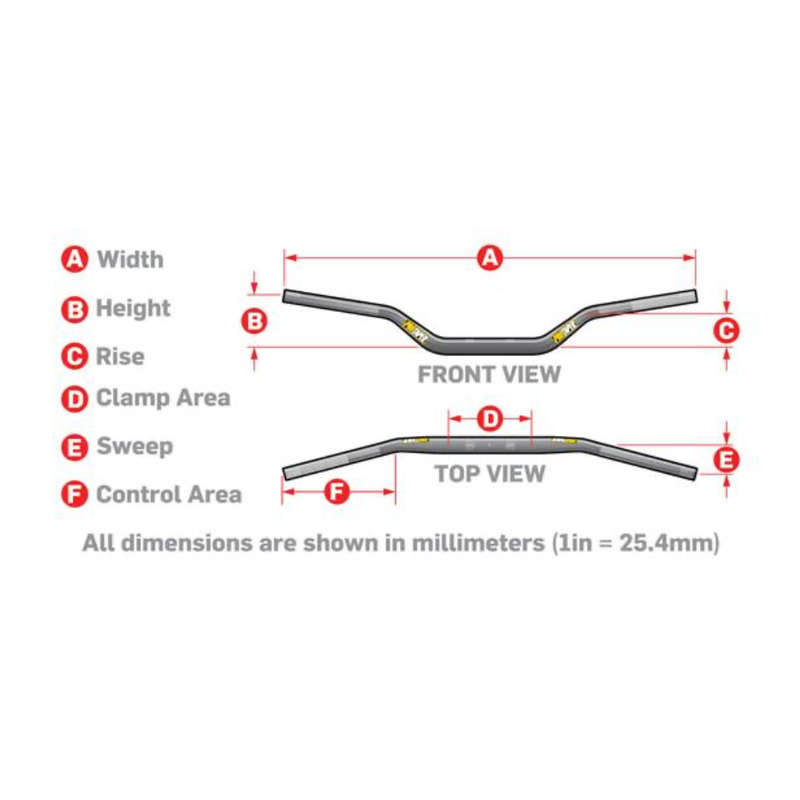 ProTaper Contour Carmichael Handlebars