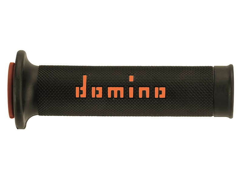 Domino A010 Black/Orange Road-Racing Grips