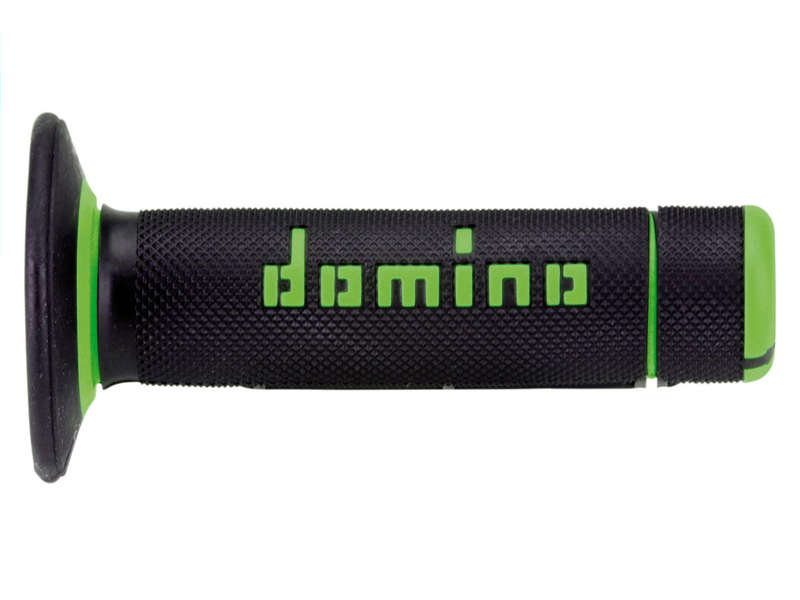 Domino A020 Black/Green MX Grips