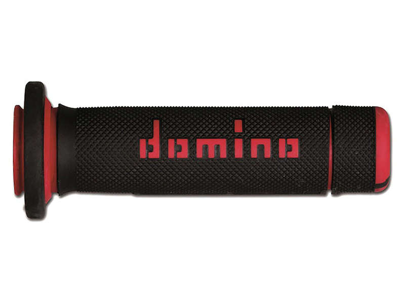 Domino A180 Black/Red ATV Grips