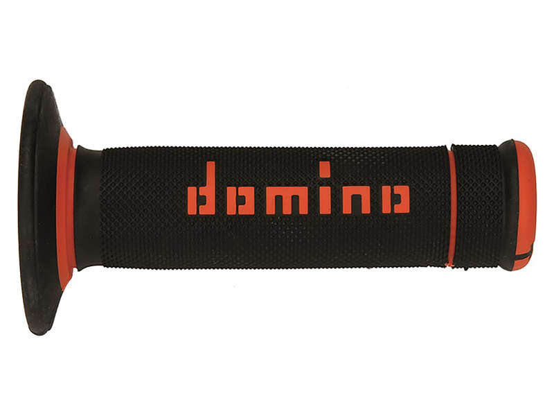 Domino A020 Black/Orange MX Grips