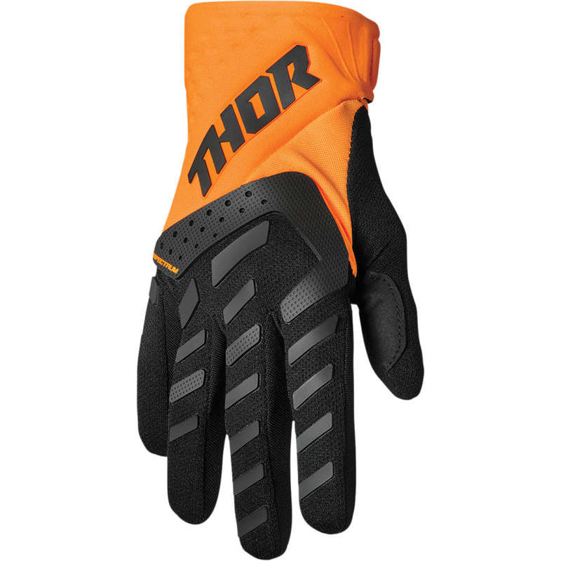 Thor Kids Spectrum Flo Orange/Black Gloves
