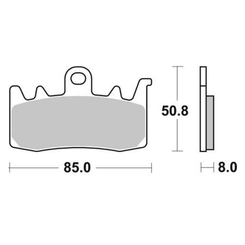 SBS 900HS Front Brake Pads