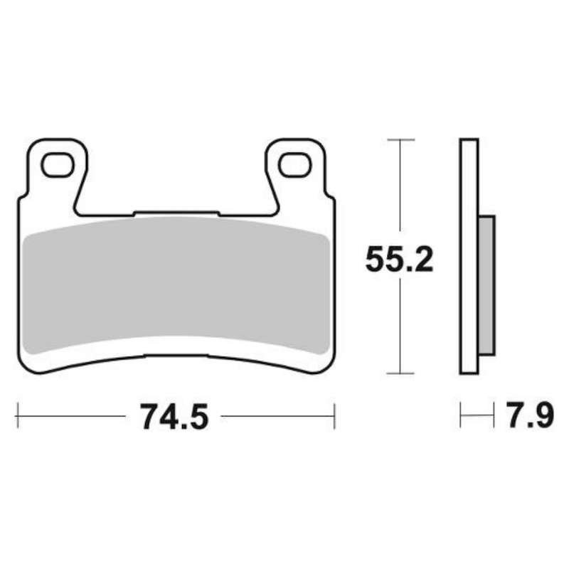 SBS 894HS Front Brake Pads