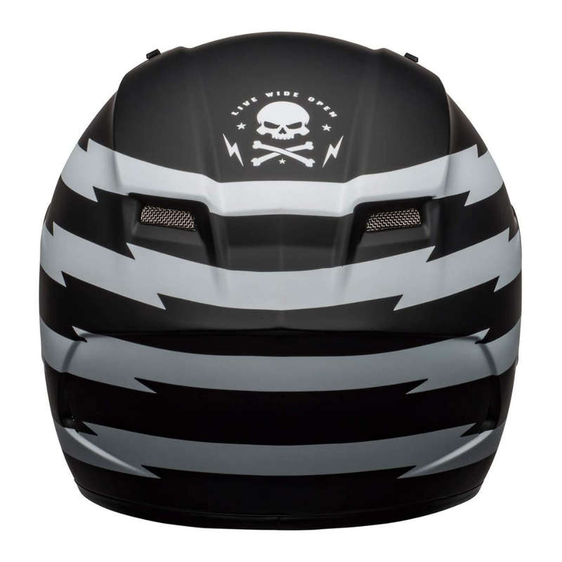 Bell Qualifier Z-Ray Matt Black/White Helmet