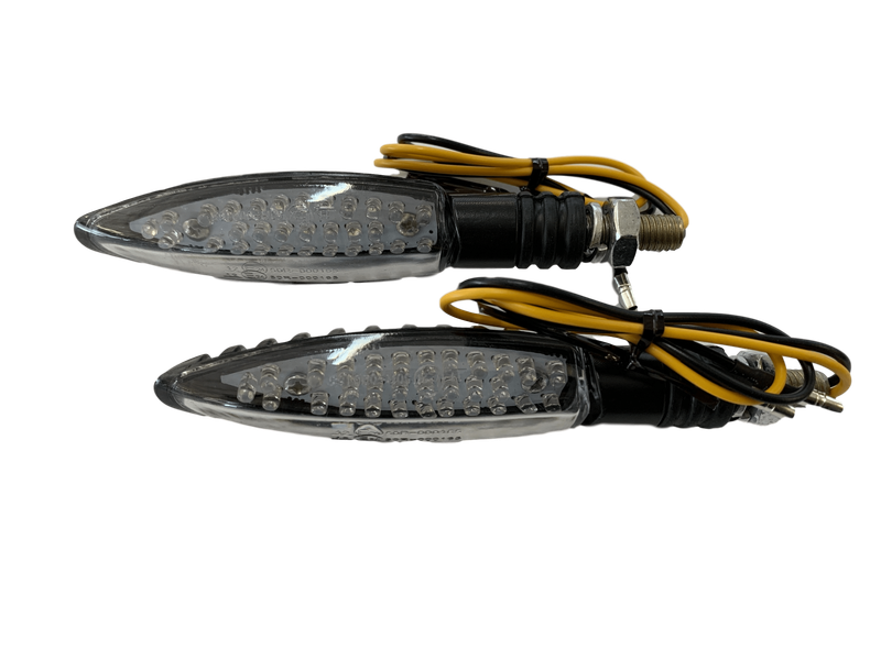 Rotracc Ribbed LED Clear Indicators
