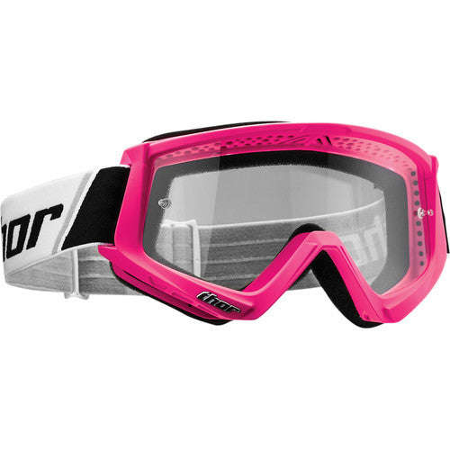 Thor Combat Flo Pink/Black Goggle
