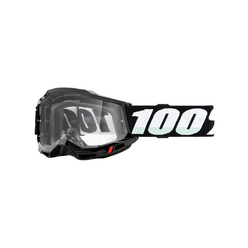100% Accuri2 OTG Black/Clear Goggle