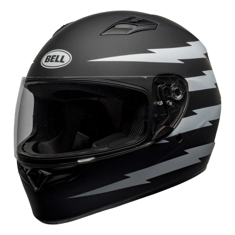 Bell Qualifier Z-Ray Matt Black/White Helmet