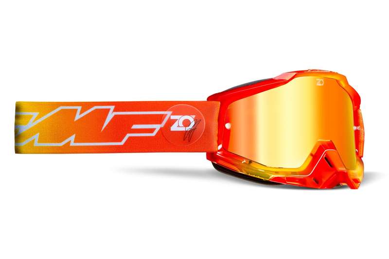 FMF PowerBomb Zach Osborne Red Goggle