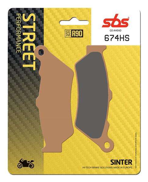 SBS 674HS Front Brake Pads