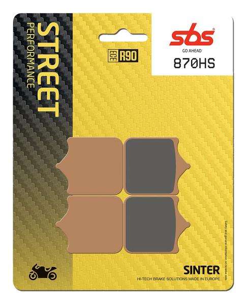 SBS 870HS Front Brake Pads