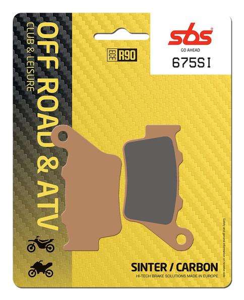 SBS 675SI Front/Rear Brake Pads