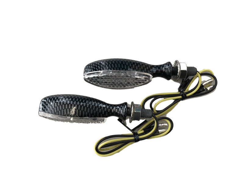 Rotracc Carbon Long Clear Indicators