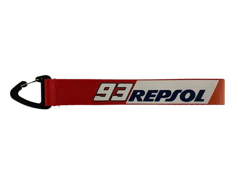93 Repsol Red Key Ring