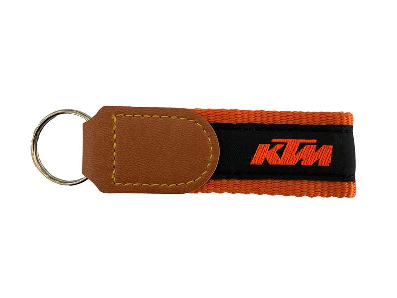 Aftermarket MX Strap Black/Orange Key Ring