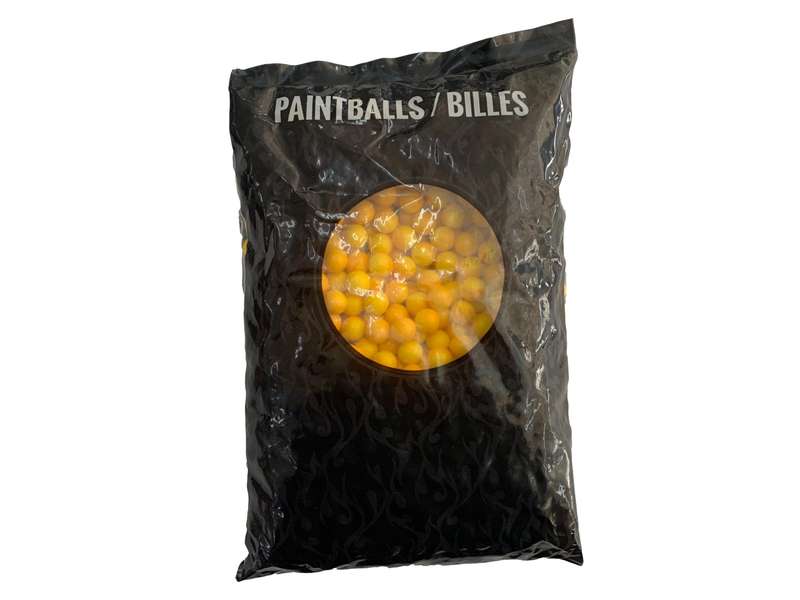 GI Sportz Field 50Cal Yellow PaintBalls - 500 Pack