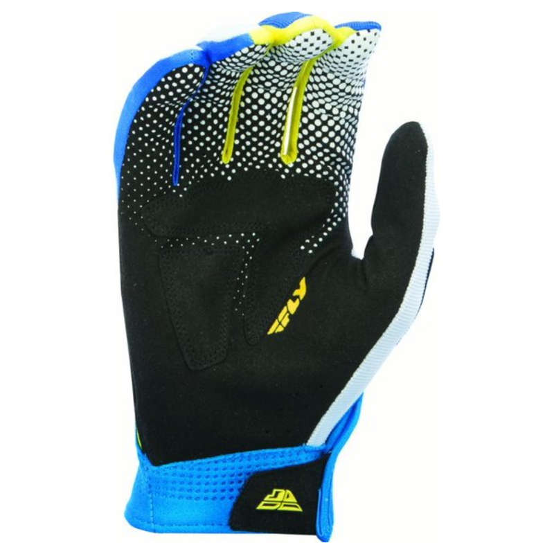 Fly Evo Blue/ Yellow/ White Gloves