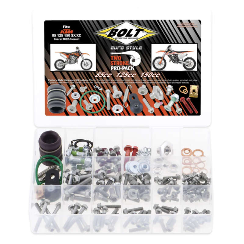 Bolt Euro Style 2T 85/125/150cc SX Pro Pack