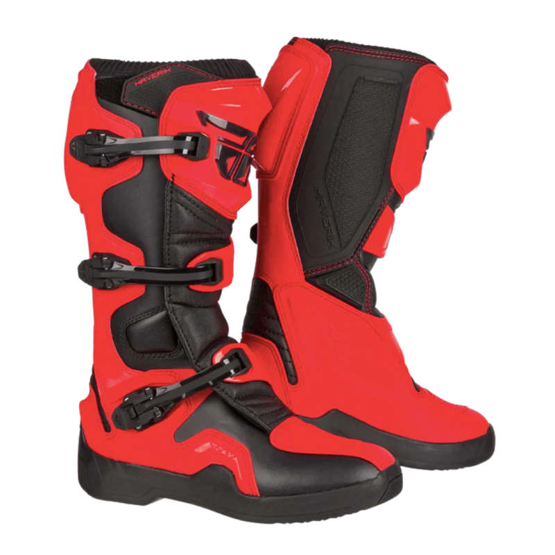 Fly Maverick Red/ Black Boots