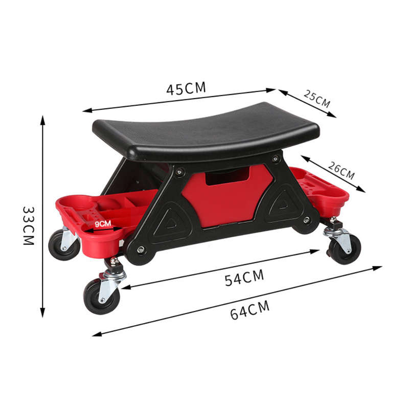Sumomoto Rolling Stool & Storage (L4)