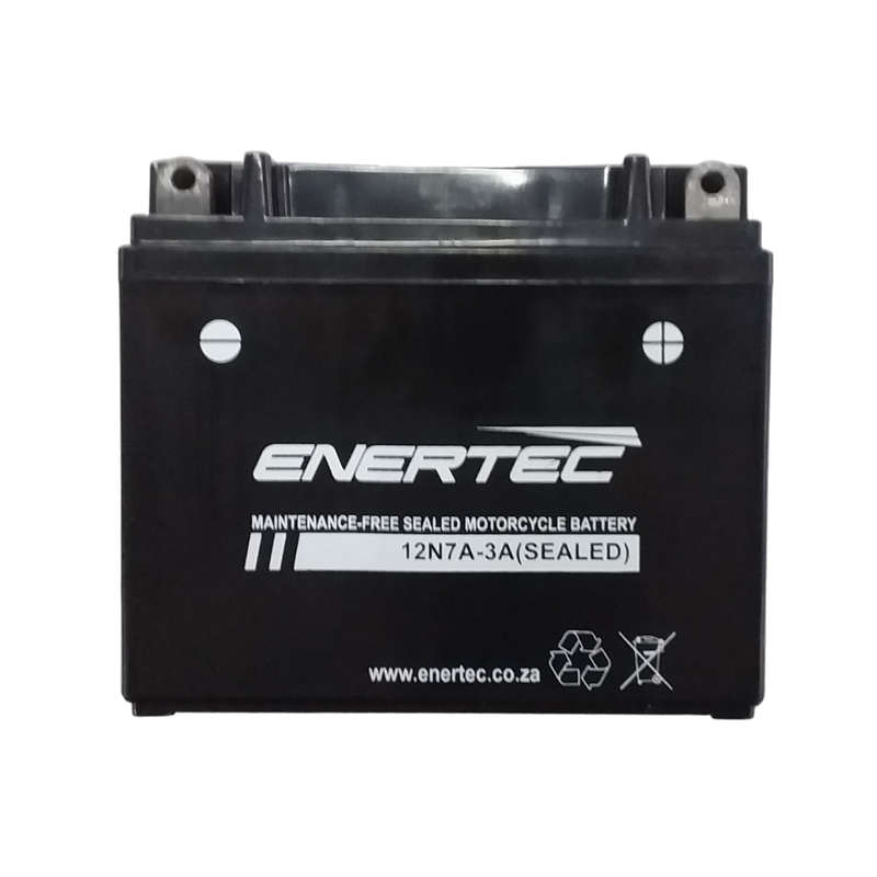 Enertec Battery 12N7A-3A -Motorcycle Battery