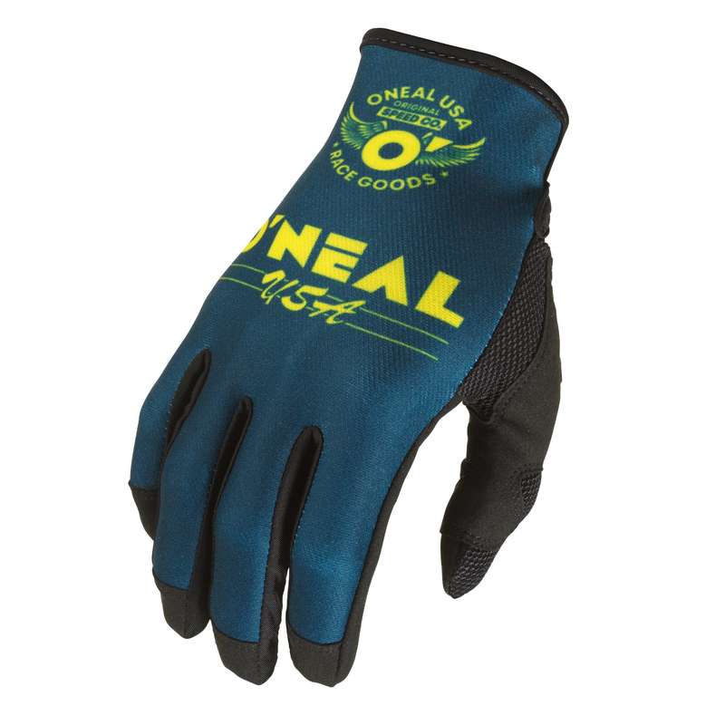 O'Neal Mayhem Bullet Blue/Yellow Gloves