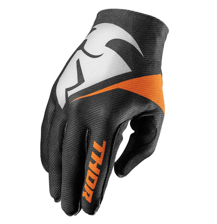 Thor Invert Flection Black Gloves