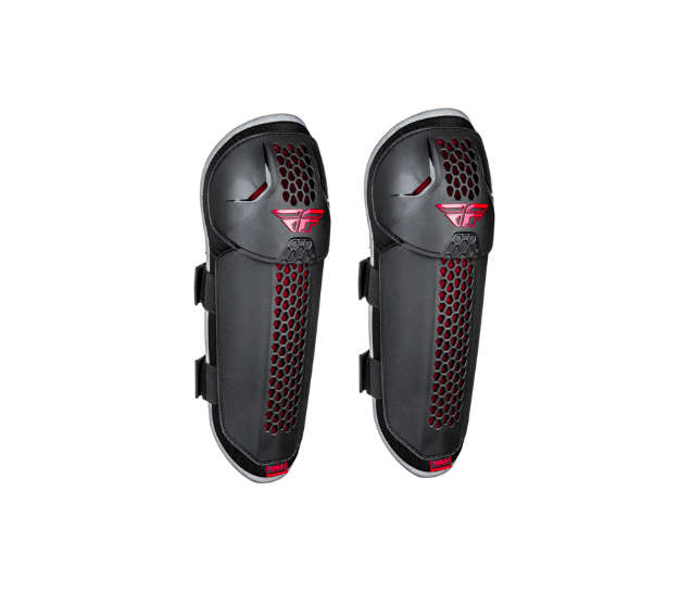 Fly Barricade Black/Red Knee Guards