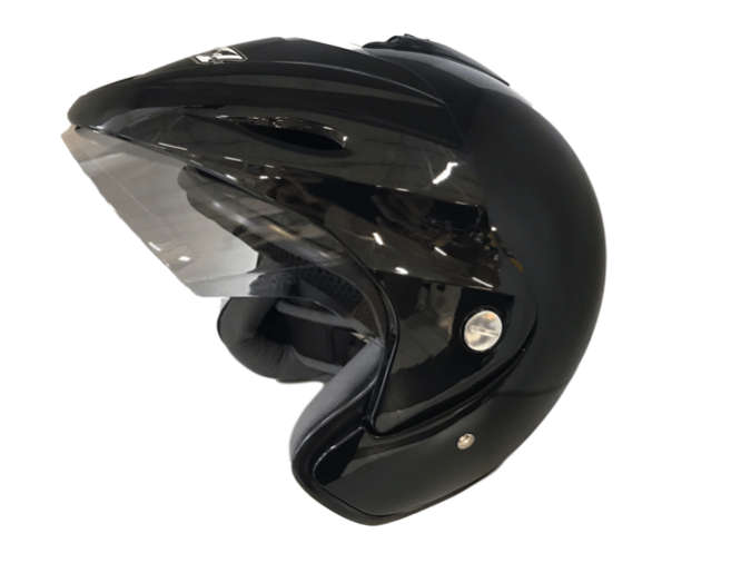 VR-1 Gloss Black TA365 Helmet