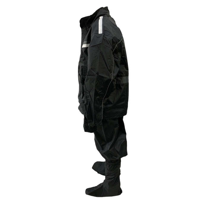 Metalize 602 Black/Grey Rain Suit