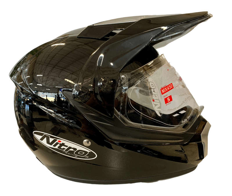 Nitro MX450 Black Helmet