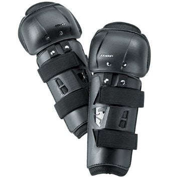 Thor Black Sector Knee Guards