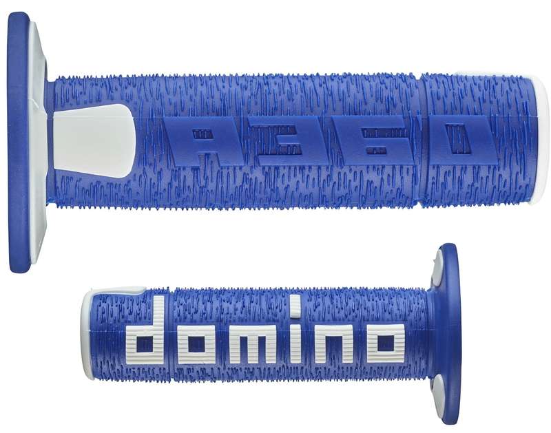 Domino A360 Blue/White MX Grips