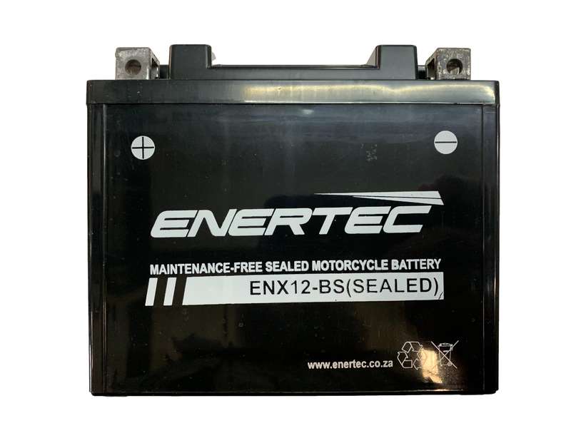 Enertec Battery ENX12-BS -Motorcycle Battery