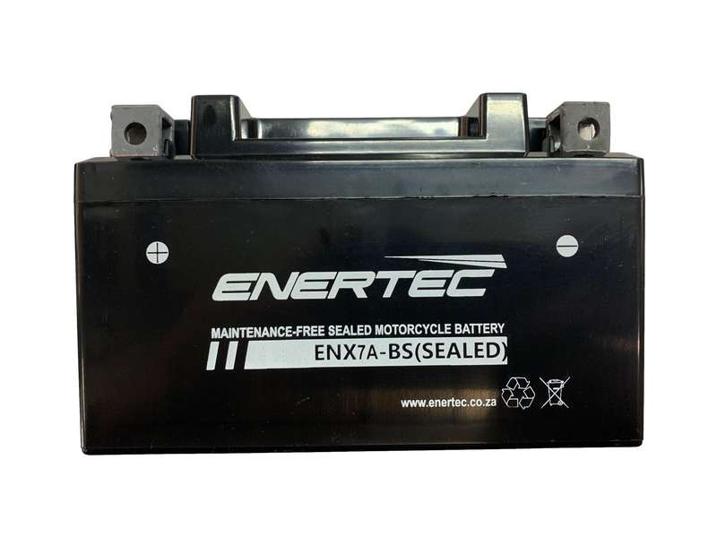 Enertec Battery ENX7A-BS -Motorcycle Battery