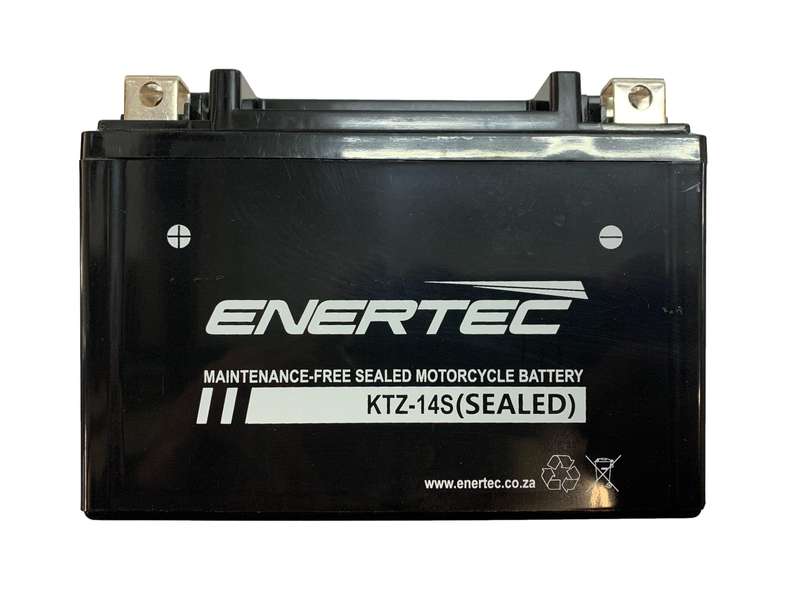 Enertec Battery KTZ-14S -Motorcycle Battery