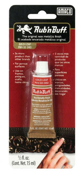 AMACO Rub 'n Buff - Gold Leaf - 1/2oz