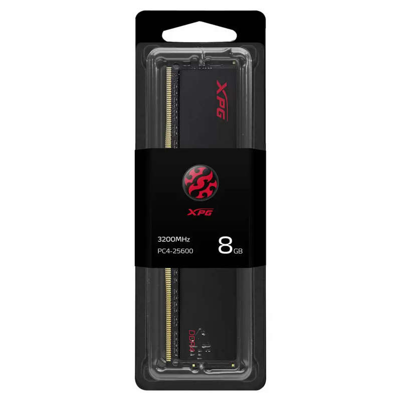 ADATA XPG HUNTER 8GB DDR4-3200 CL16 1.35v AX4U320088G16A-SBHT Desktop Memory