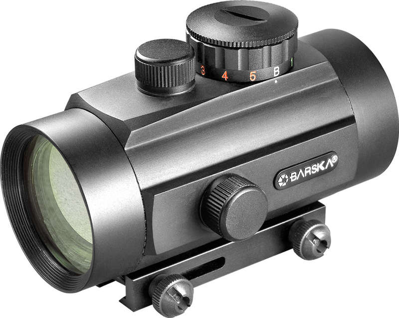 Barska AC10650 1X 40mm DC, DUAL- COL RETICLE, RED DOT SIGHT W DUAL-SIZE MTS