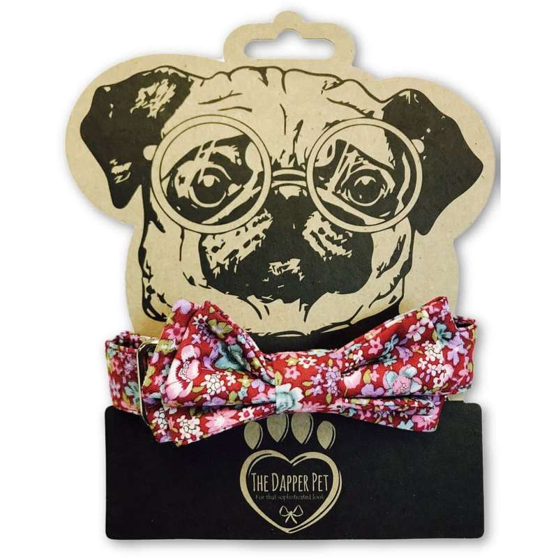 The Dapper Pet Spring Bow Tie Collar