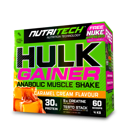 Nutritech Hulk Gainer Box + FREE Nuke Warheads