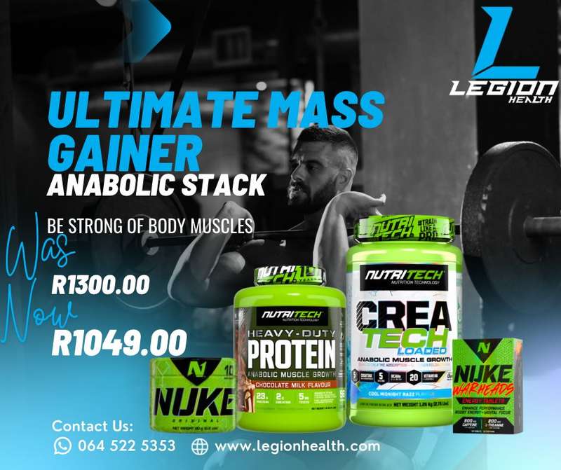 Nutritech Mass Gainer Stack