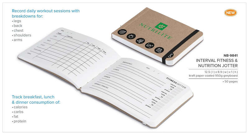 Interval Fitness & Nutrition Jotter