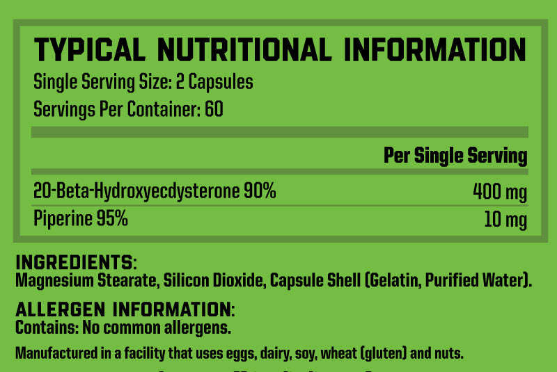 Nutritech Natrabol Beta Ecdysterone